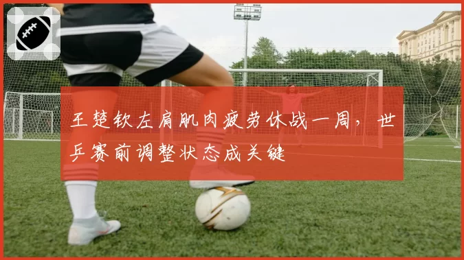 王楚钦左肩肌肉疲劳休战一周,世乒赛前调整状态成关键