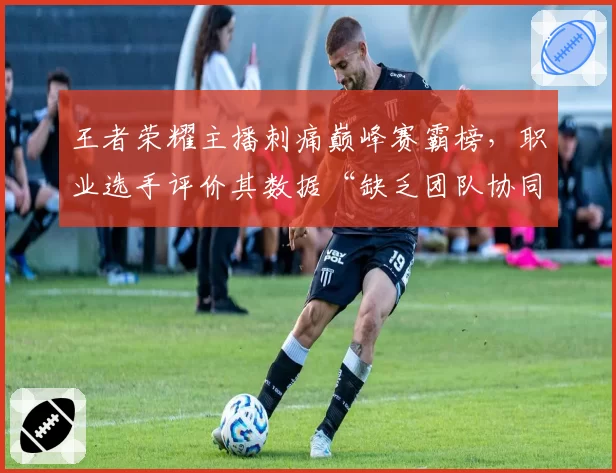 王者荣耀主播刺痛巅峰赛霸榜，职业选手评价其数据“缺乏团队协同价值”