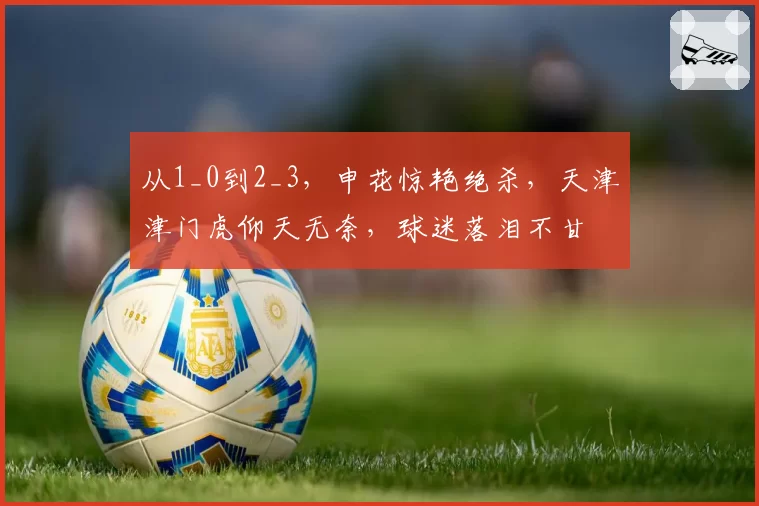 从1_0到2_3，申花惊艳绝杀，天津津门虎仰天无奈，球迷落泪不甘