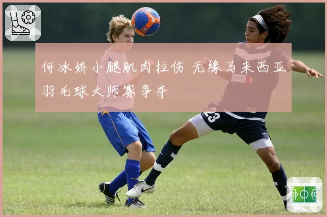 何冰娇小腿肌肉拉伤 无缘马来西亚羽毛球大师赛争夺