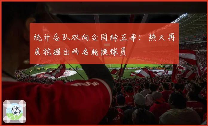 统计各队双向合同转正率：热火再度挖掘出两名轮换球员